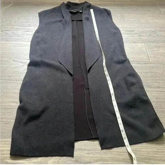 🔥TED Baker🔥 | Leelih black longline wool blend vest - Picture 13 of 13